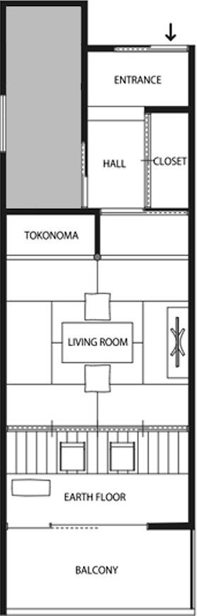 和室間取り図